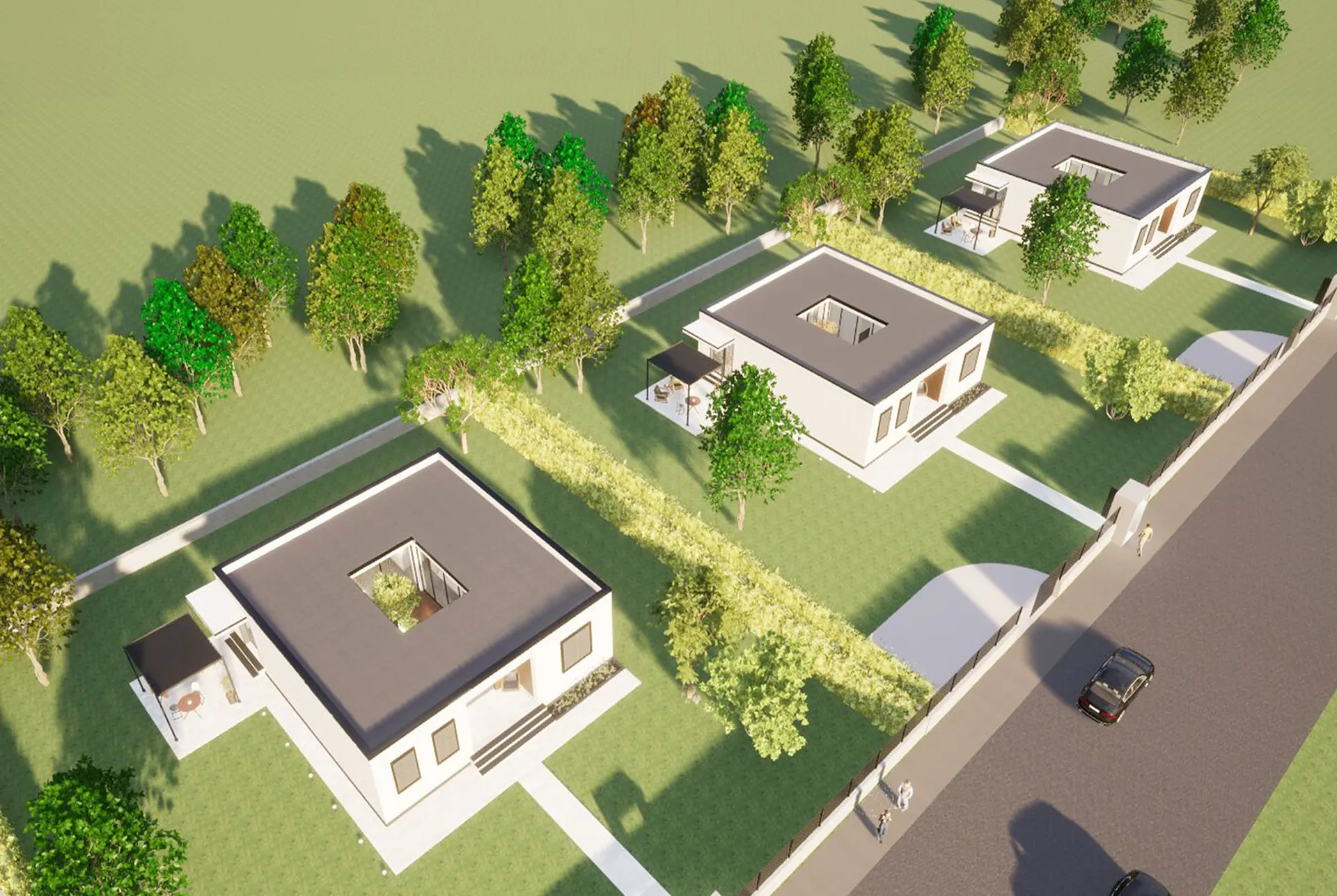 OASI GIUSTI 4 LOTTI PER VILLE