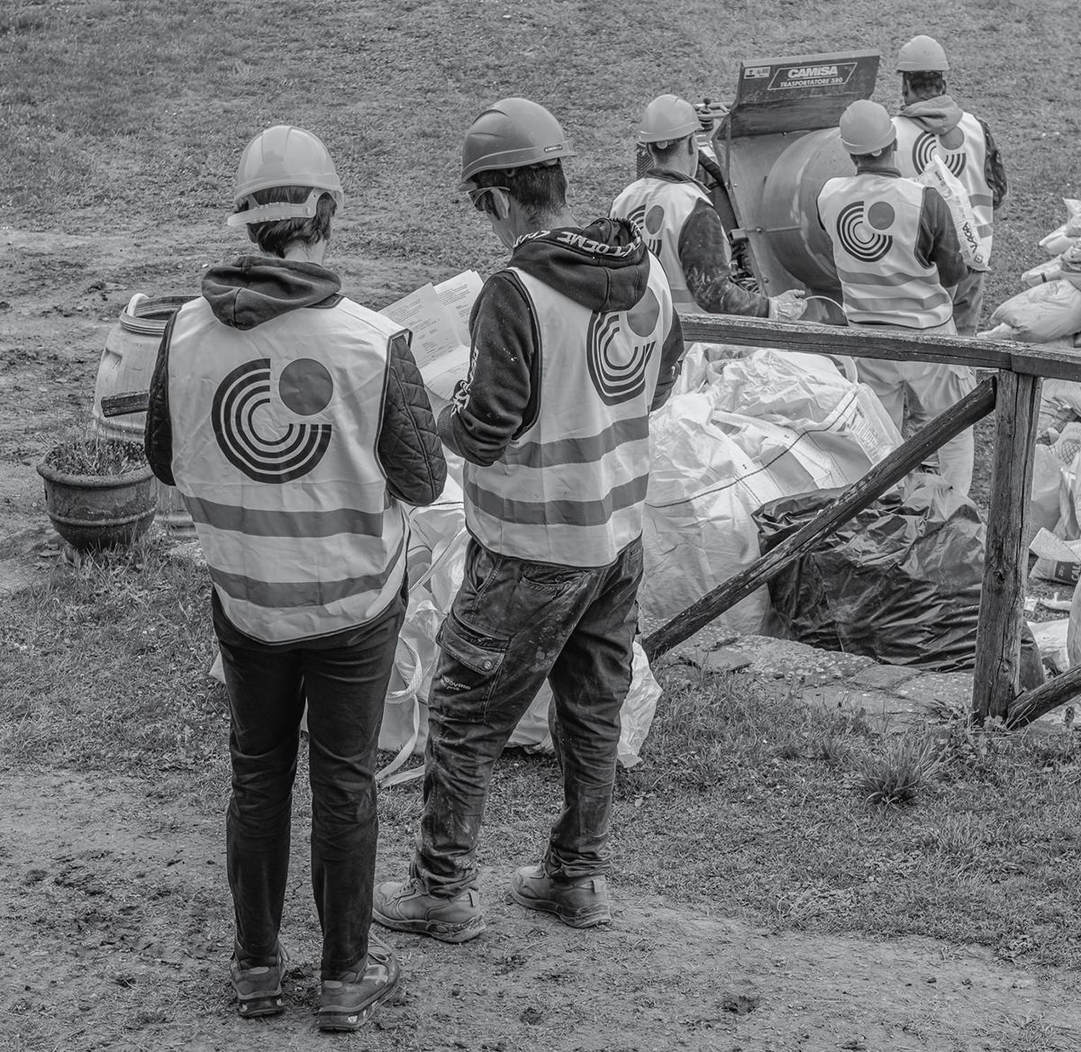 Gestione cantiere Torre Castello Compiano Indovino Impresa